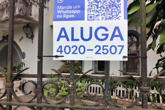Placa  de casa para alugar com 5 quartos, 670m² em Assunção, São Bernardo do Campo