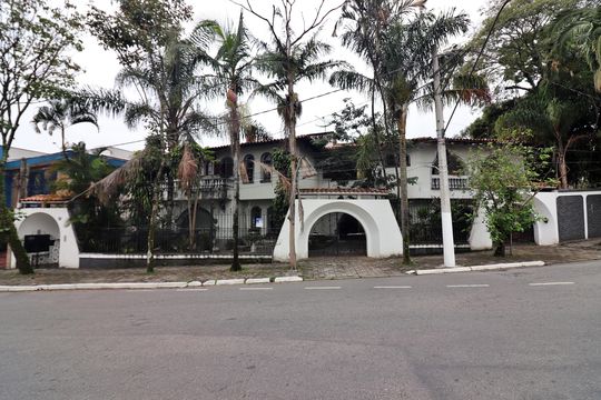 Fachada de casa para alugar com 5 quartos, 670m² em Assunção, São Bernardo do Campo