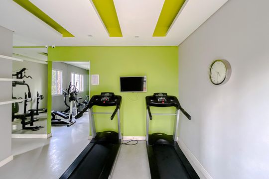 Área comum - Academia de apartamento para alugar com 2 quartos, 44m² em Belenzinho, São Paulo