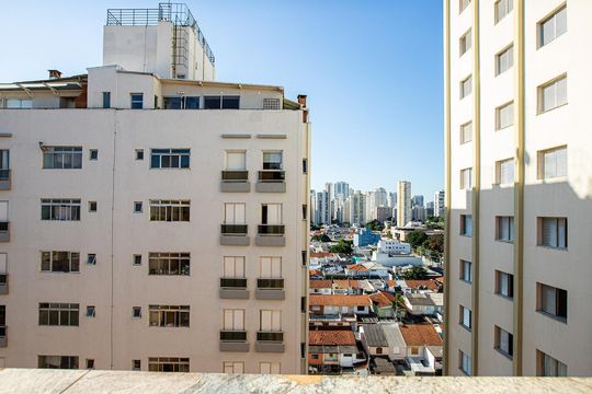 Vista de apartamento à venda com 1 quarto, 82m² em Brooklin, São Paulo