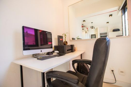 Quarto de apartamento à venda com 1 quarto, 82m² em Brooklin, São Paulo