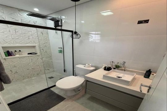 Banheiro de casa à venda com 2 quartos, 85m² em Vila Macedopolis, São Paulo