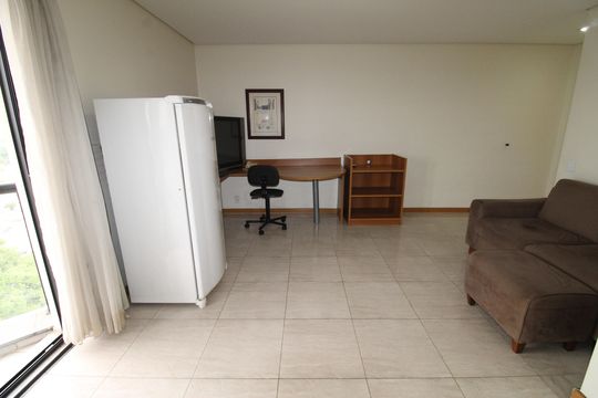 Sala de apartamento para alugar com 1 quarto, 53m² em Jardim Sao Dimas, São José dos Campos