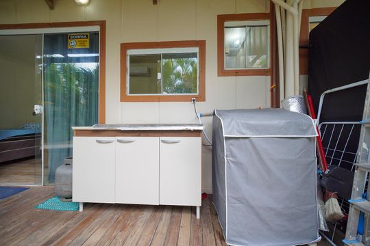 Área de Serviço de casa para alugar com 1 quarto, 55m² em Rio Tavares, Florianópolis