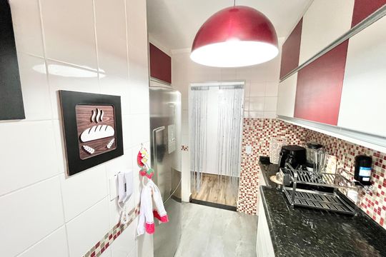 Cozinha de apartamento à venda com 3 quartos, 74m² em Casa Verde, São Paulo