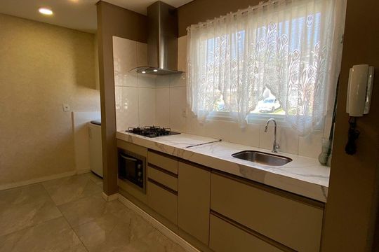 Cozinha de casa de condomínio à venda com 3 quartos, 117m² em Cidade Nova, Jundiaí
