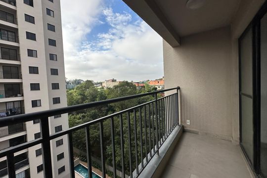 Varanda da Sala de apartamento para alugar com 2 quartos, 60m² em Jardim Maria Helena, Barueri
