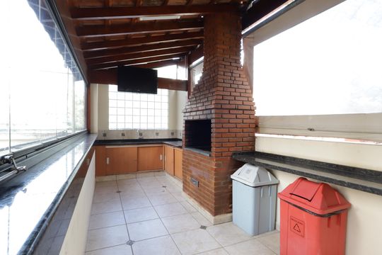 Área comum - Churrasqueira de apartamento à venda com 3 quartos, 80m² em Jardim Monte Kemel, São Paulo