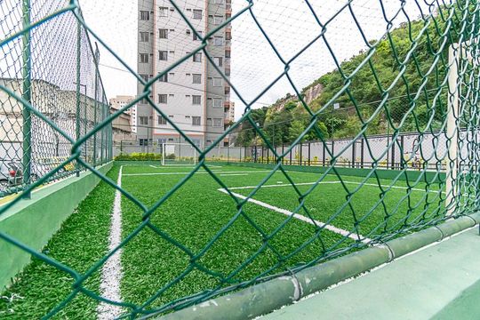 Área comum - Quadra de apartamento para alugar com 2 quartos, 40m² em Bonsucesso, Rio de Janeiro