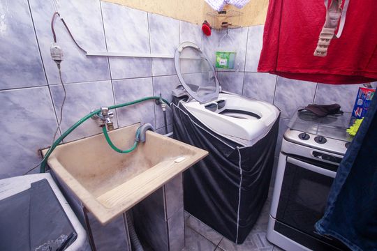Área de Serviço de casa à venda com 2 quartos, 125m² em Parque Marajoara, Santo André