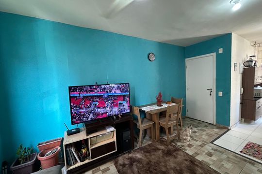Sala de apartamento à venda com 2 quartos, 43m² em Bonsucesso, Rio de Janeiro