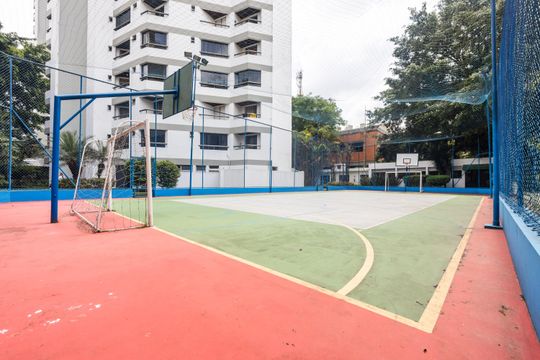 Quadra Esportiva de apartamento à venda com 1 quarto, 44m² em Paraíso, São Paulo