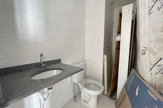 Banheiro de apartamento à venda com 2 quartos, 36m² em Butantã, São Paulo