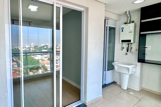 Varanda da Sala de apartamento para alugar com 2 quartos, 58m² em Vila Rosalia, Guarulhos