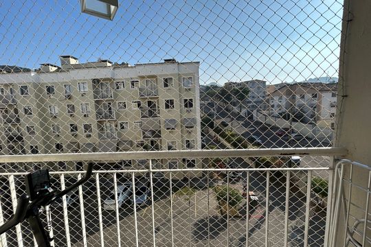 Varanda da Sala de apartamento à venda com 3 quartos, 78m² em Engenho da Rainha, Rio de Janeiro