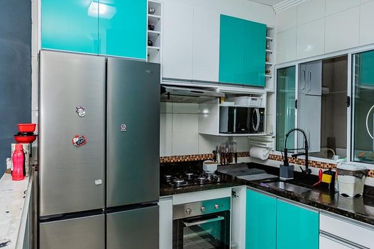 Cozinha de casa à venda com 2 quartos, 137m² em Jardim Vivan, São Paulo