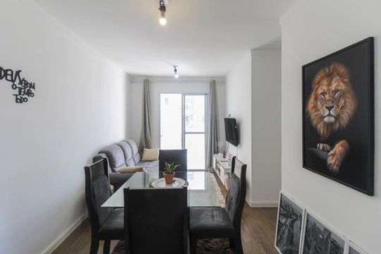 Sala de apartamento à venda com 2 quartos, 53m² em Vila Ema, São Paulo