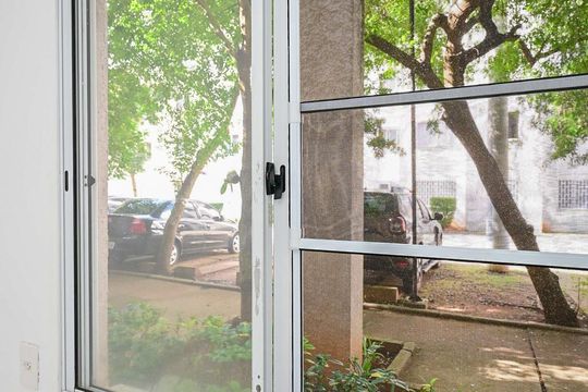 Vista do Quarto de apartamento à venda com 1 quarto, 48m² em Jardim Helga, São Paulo