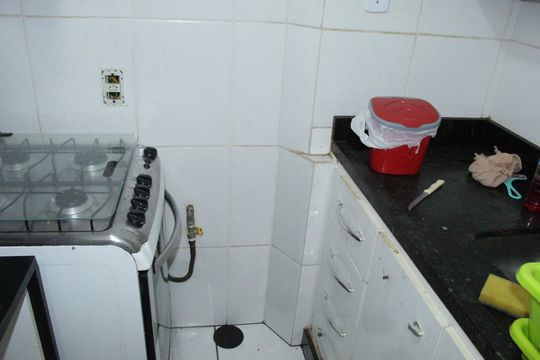 Cozinha de apartamento à venda com 1 quarto, 42m² em Santa Cecilia, São Paulo