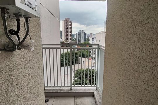 Varanda de apartamento à venda com 2 quartos, 80m² em Vila Lea, Santo André