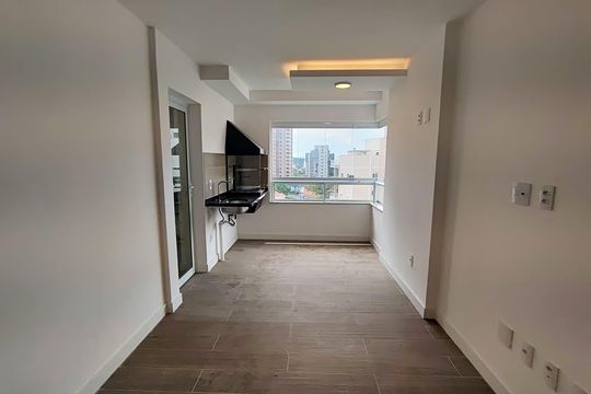 Cozinha de apartamento à venda com 2 quartos, 80m² em Vila Lea, Santo André