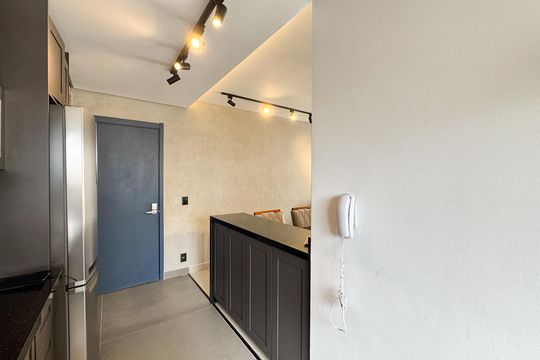 Cozinha de apartamento à venda com 3 quartos, 64m² em Nova Petrópolis, São Bernardo do Campo