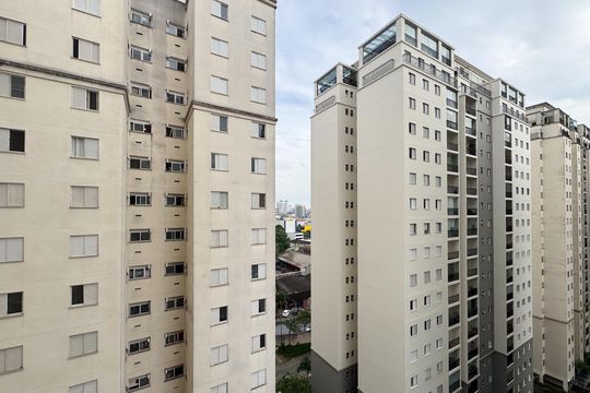 Vista - Quarto 1 de apartamento à venda com 3 quartos, 64m² em Nova Petrópolis, São Bernardo do Campo