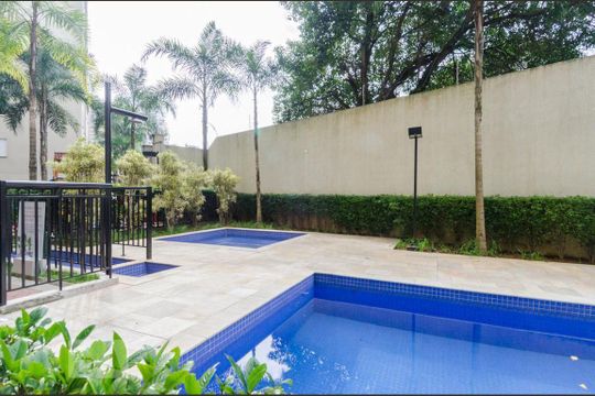 Área comum - Piscina de apartamento à venda com 3 quartos, 64m² em Nova Petrópolis, São Bernardo do Campo
