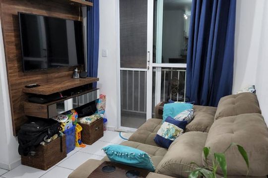 Sala de apartamento para alugar com 2 quartos, 45m² em Vila Jaraguá, São Paulo