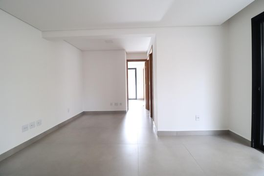 Sala/Cozinha de apartamento para alugar com 2 quartos, 63m² em Daniel Fonseca, Uberlândia