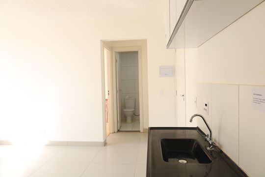 Cozinha de apartamento para alugar com 2 quartos, 35m² em Cidade Nova São Miguel, São Paulo