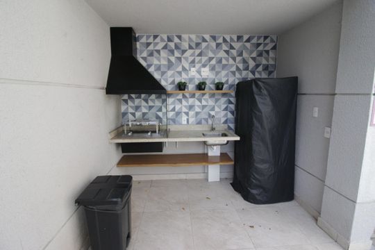 Área comum - Churrasqueira de apartamento à venda com 2 quartos, 48m² em Centro, Osasco