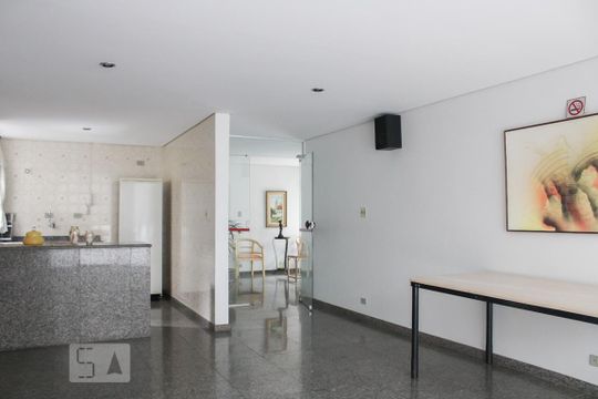 Área comum - Salão de festas de apartamento à venda com 2 quartos, 70m² em Vila Clementino, São Paulo