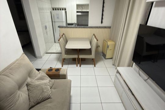 Sala de apartamento à venda com 2 quartos, 45m² em Kennedy, Contagem