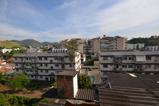 Vista da Varanda de apartamento para alugar com 3 quartos, 110m² em Praça Seca, Rio de Janeiro