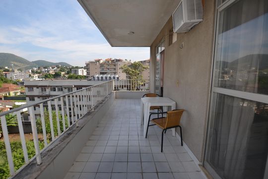 Varanda da Suite de apartamento para alugar com 3 quartos, 110m² em Praça Seca, Rio de Janeiro