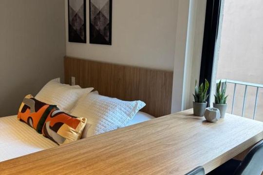 Sala/Quarto de apartamento para alugar com 1 quarto, 22m² em Jardim Paulista, São Paulo