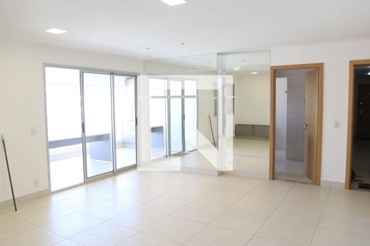 Sala de apartamento para alugar com 3 quartos, 118m² em Jardim Goiás, Goiânia