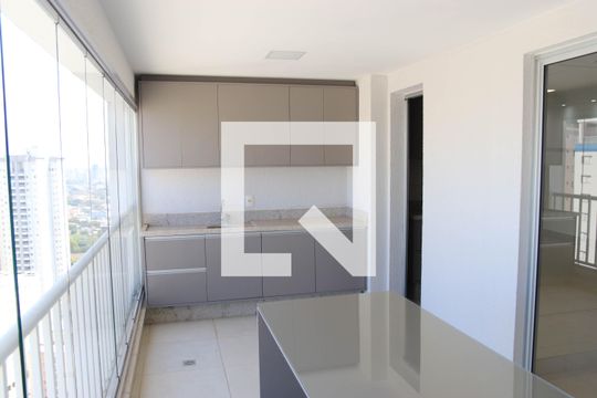Varanda de apartamento para alugar com 3 quartos, 118m² em Jardim Goiás, Goiânia