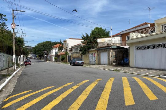 Vista da Rua de casa à venda com 3 quartos, 224m² em Bortolândia, São Paulo