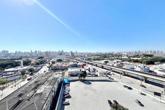 Varanda de kitnet/studio para alugar com 1 quarto, 20m² em Santana, São Paulo