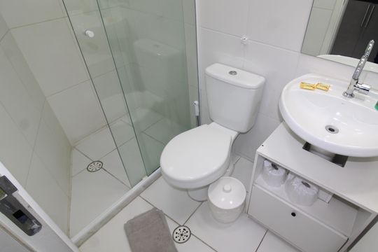 Banheiro de apartamento à venda com 1 quarto, 20m² em Santana, São Paulo