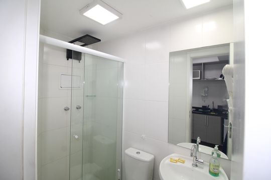 Banheiro de apartamento à venda com 1 quarto, 20m² em Santana, São Paulo
