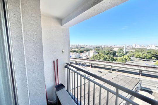 Varanda de kitnet/studio para alugar com 1 quarto, 20m² em Santana, São Paulo