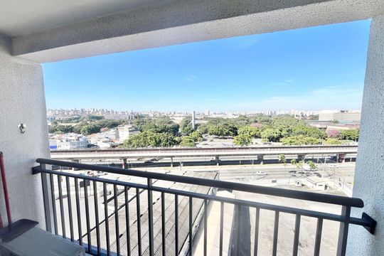 Varanda de kitnet/studio para alugar com 1 quarto, 20m² em Santana, São Paulo