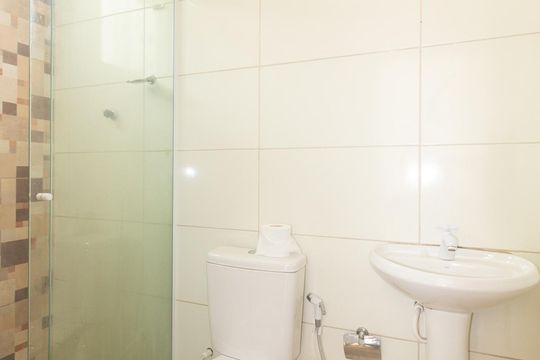 Banheiro Social de casa de condomínio para alugar com 2 quartos, 84m² em Campo Grande, Rio de Janeiro