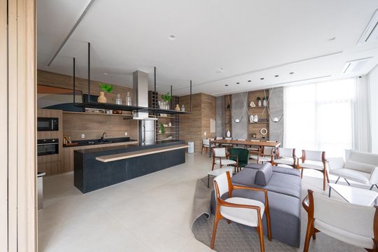 Salão de Festas de apartamento à venda com 3 quartos, 95m² em Mirandópolis, São Paulo