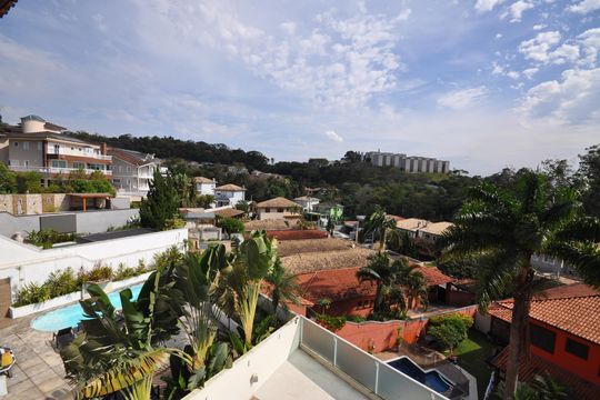 Vista da Suíte Master de casa de condomínio à venda com 4 quartos, 239m² em Jardim Itatinga, São Paulo