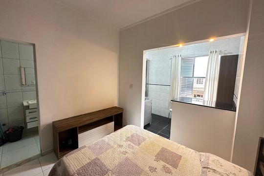 Kitnet de apartamento para alugar com 1 quarto, 29m² em Centro, São Vicente