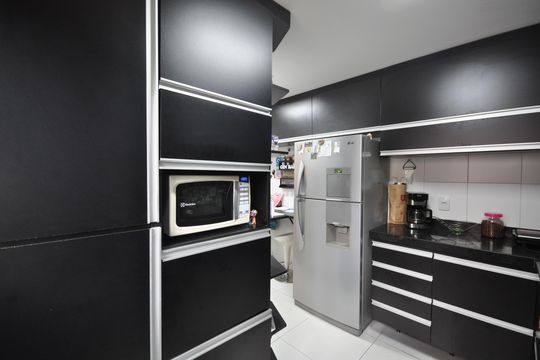 Cozinha de casa de condomínio à venda com 3 quartos, 177m² em Barro Branco (zona Norte), São Paulo